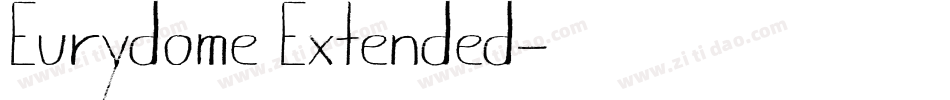 Eurydome Extended字体转换